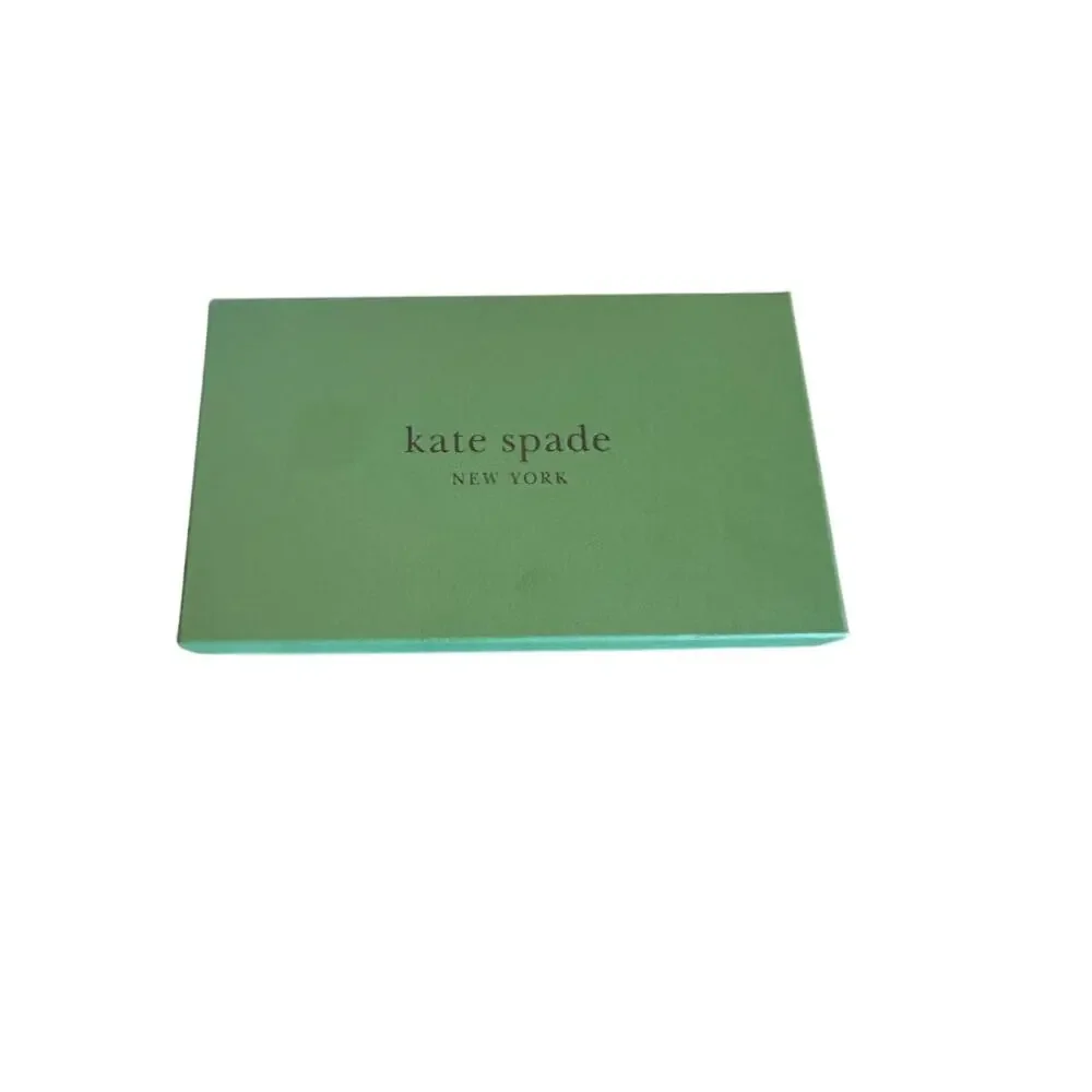 Kate Spade Black Green Clutch Box Women 9